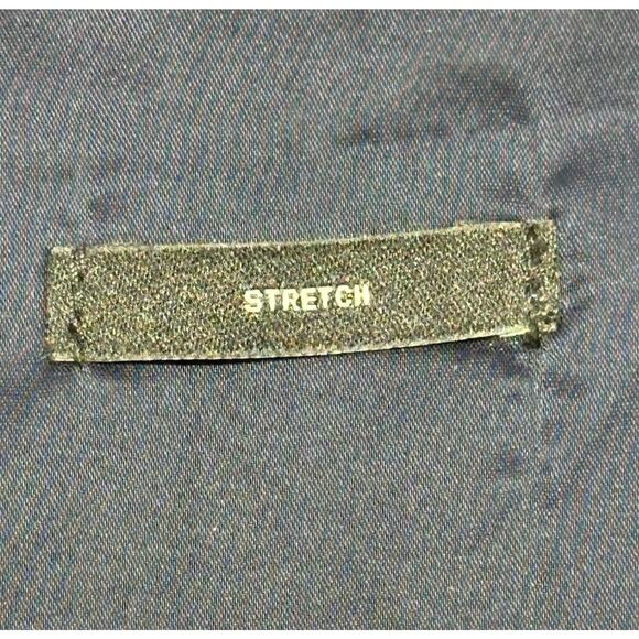 Talbots Womens Dress 14 P Blue Cream Ikat Print Lined Sleeveless Sheath Stretch - Picture 4 of 12